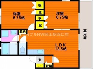 ange北方の物件間取画像